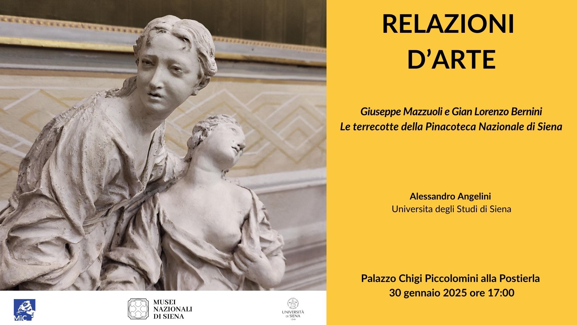 Relazioni d'Arte: "Giuseppe Mazzuoli e Gian Lorenzo Bernini. Le terrecotte della Pinacoteca Nazionale di Siena"